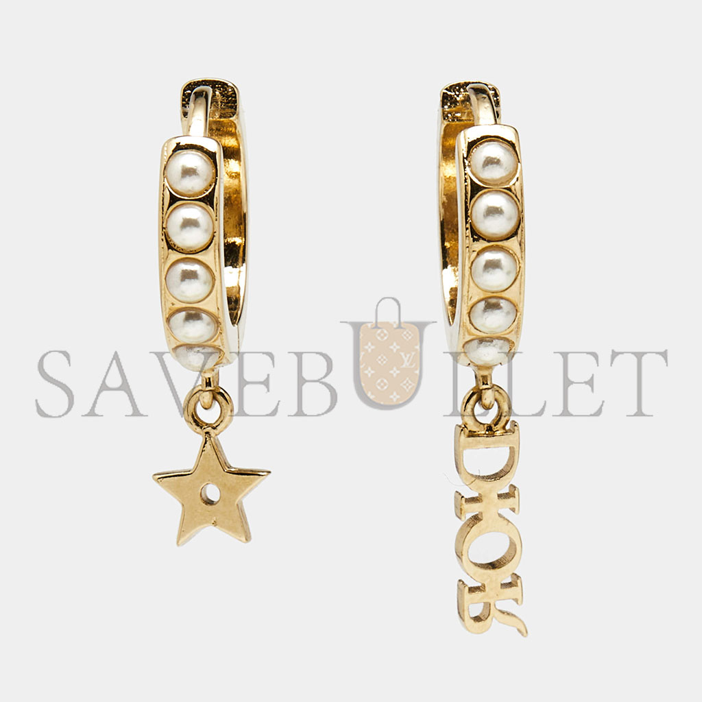 D*or D*or(r)evolution faux pearl gold tone earrings e1458dvors_d301